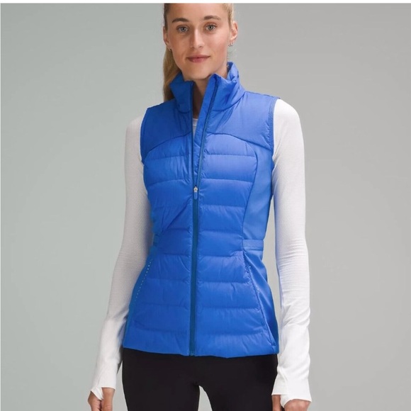 lululemon athletica Blue Slim-Fit Puffer Vest - Picture 1 of 4